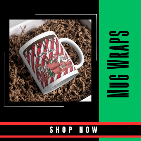 Holiday Mug Wraps
